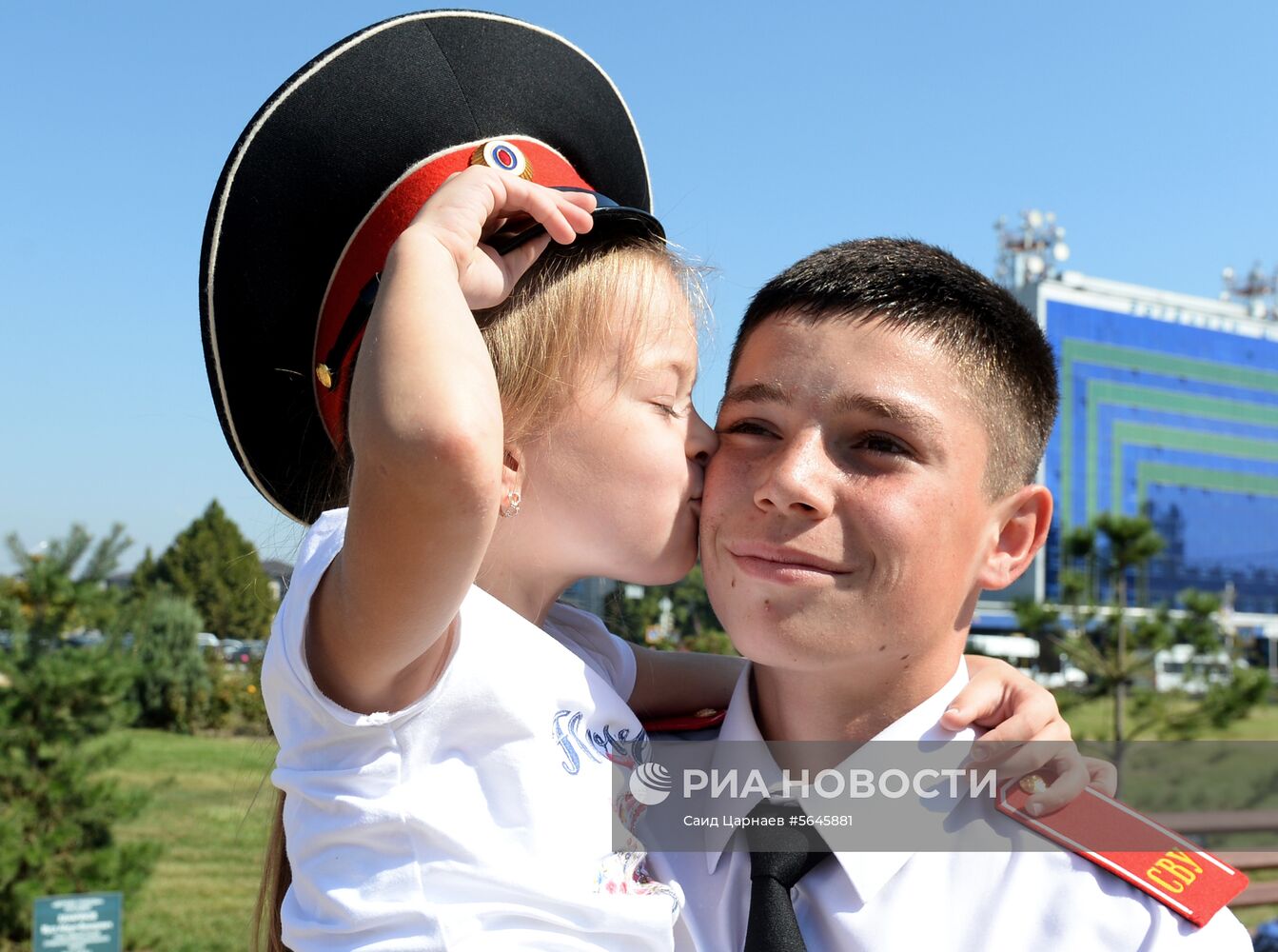 Суворовское училище в Грозном