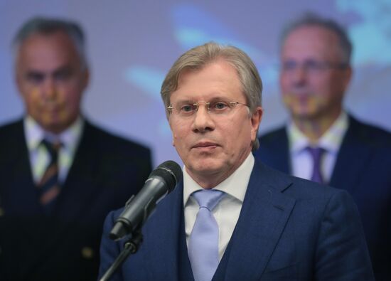 Передача авиакомпании Аэрофлот 50-го самолета Sukhoi Superjet 100 