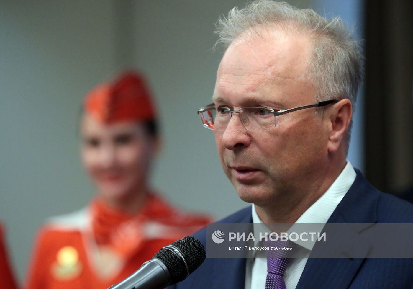 Передача авиакомпании Аэрофлот 50-го самолета Sukhoi Superjet 100