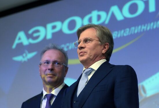 Передача авиакомпании Аэрофлот 50-го самолета Sukhoi Superjet 100 