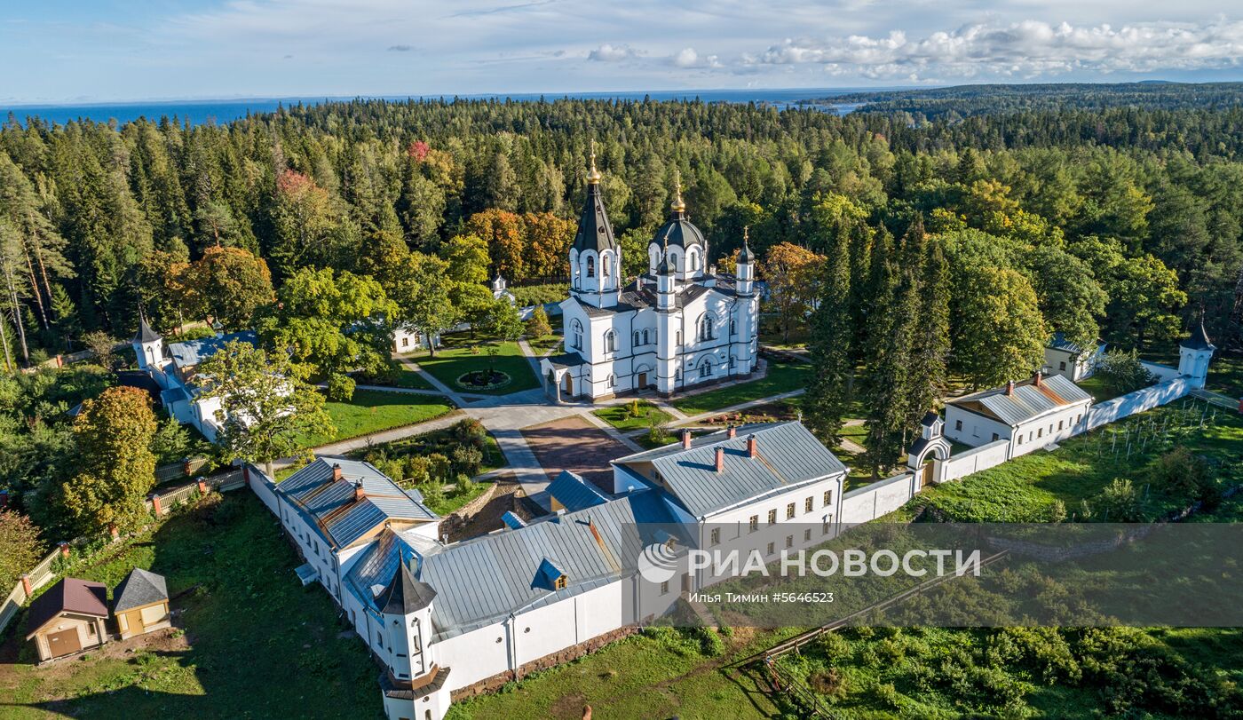 Осень на острове Валаам