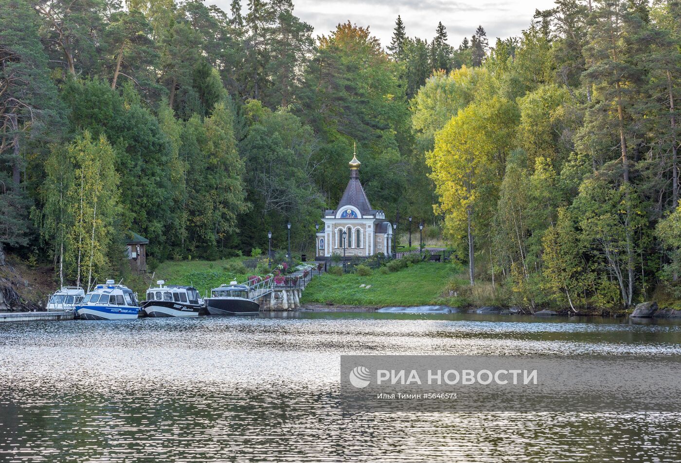 Осень на острове Валаам