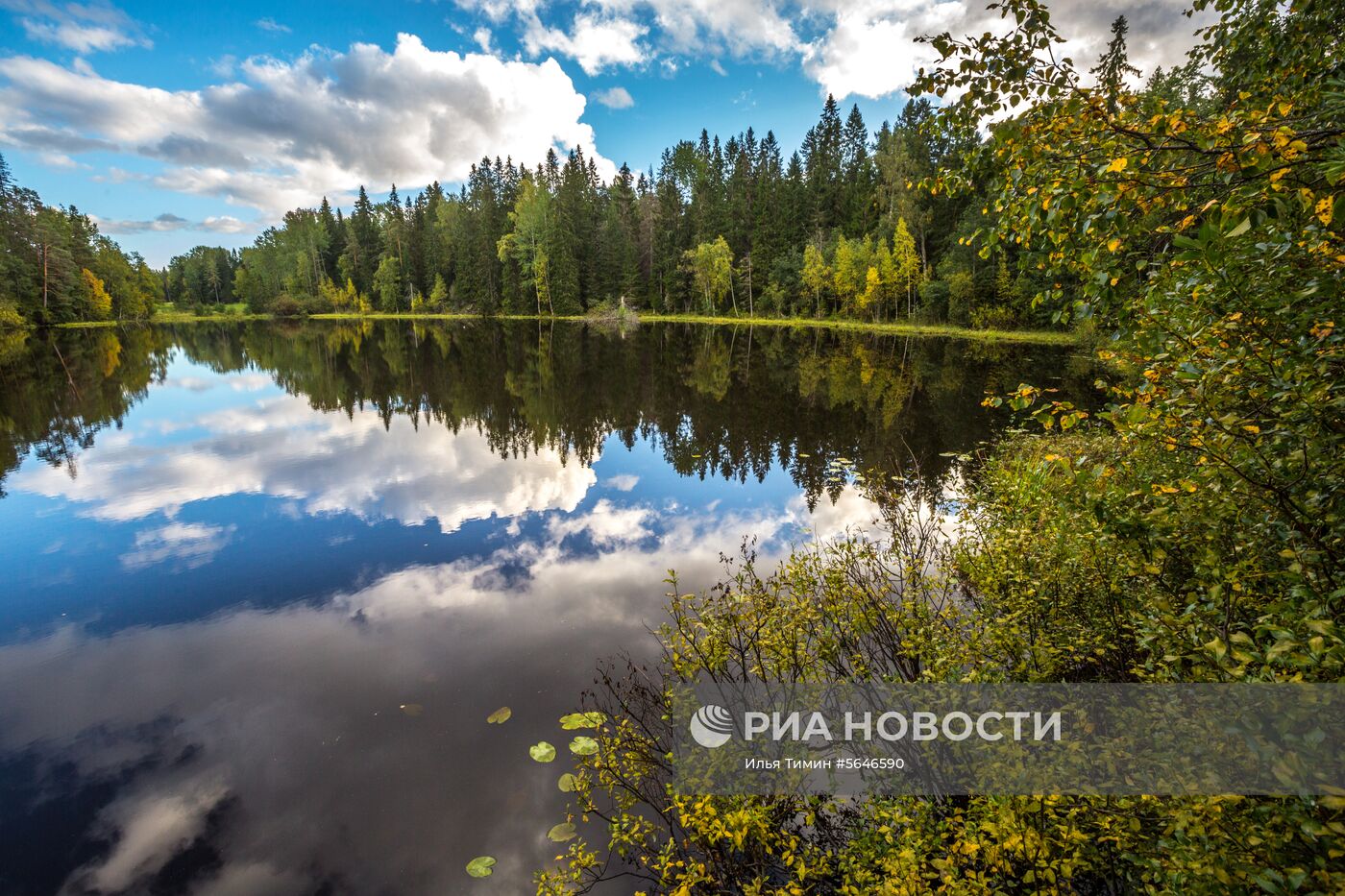 Осень на острове Валаам