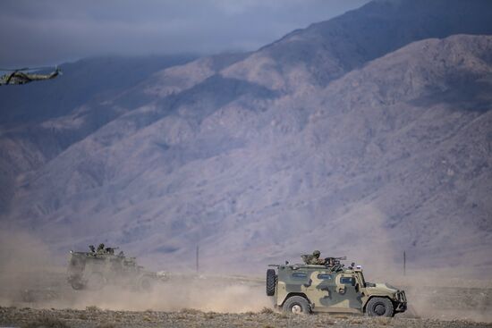 Учения «Иссык-Куль антитеррор-2018» в Киргизии