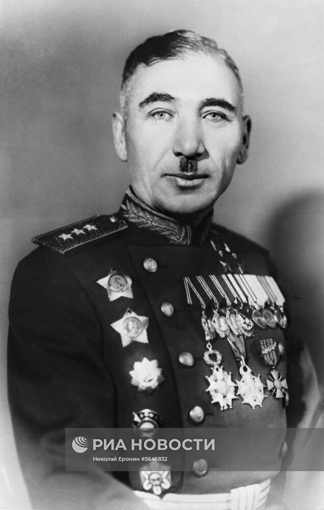 Советский военачальник И.А. Плиев