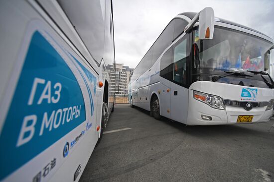 Международный автопробег «Газ в моторы»