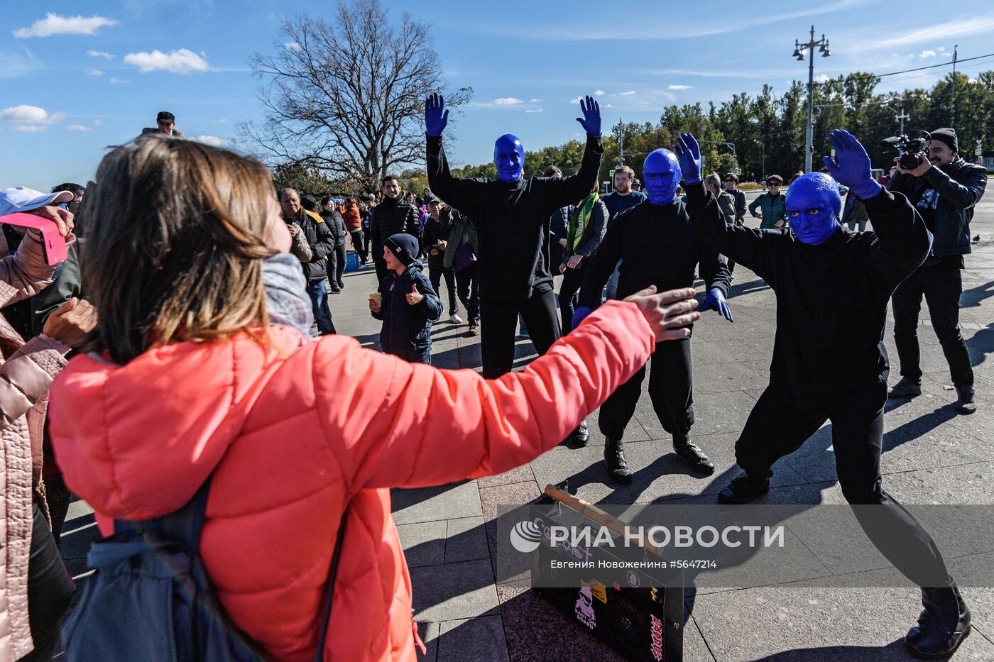 Blue Man Group в Москве