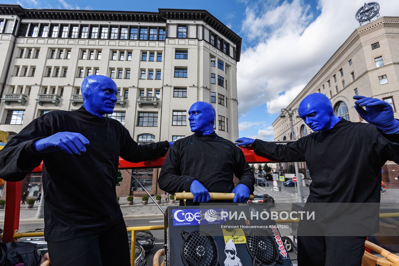 Blue Man Group в Москве