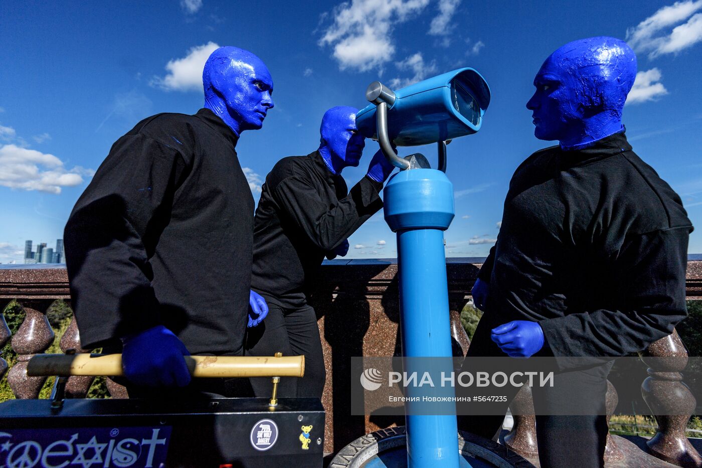 Blue Man Group в Москве