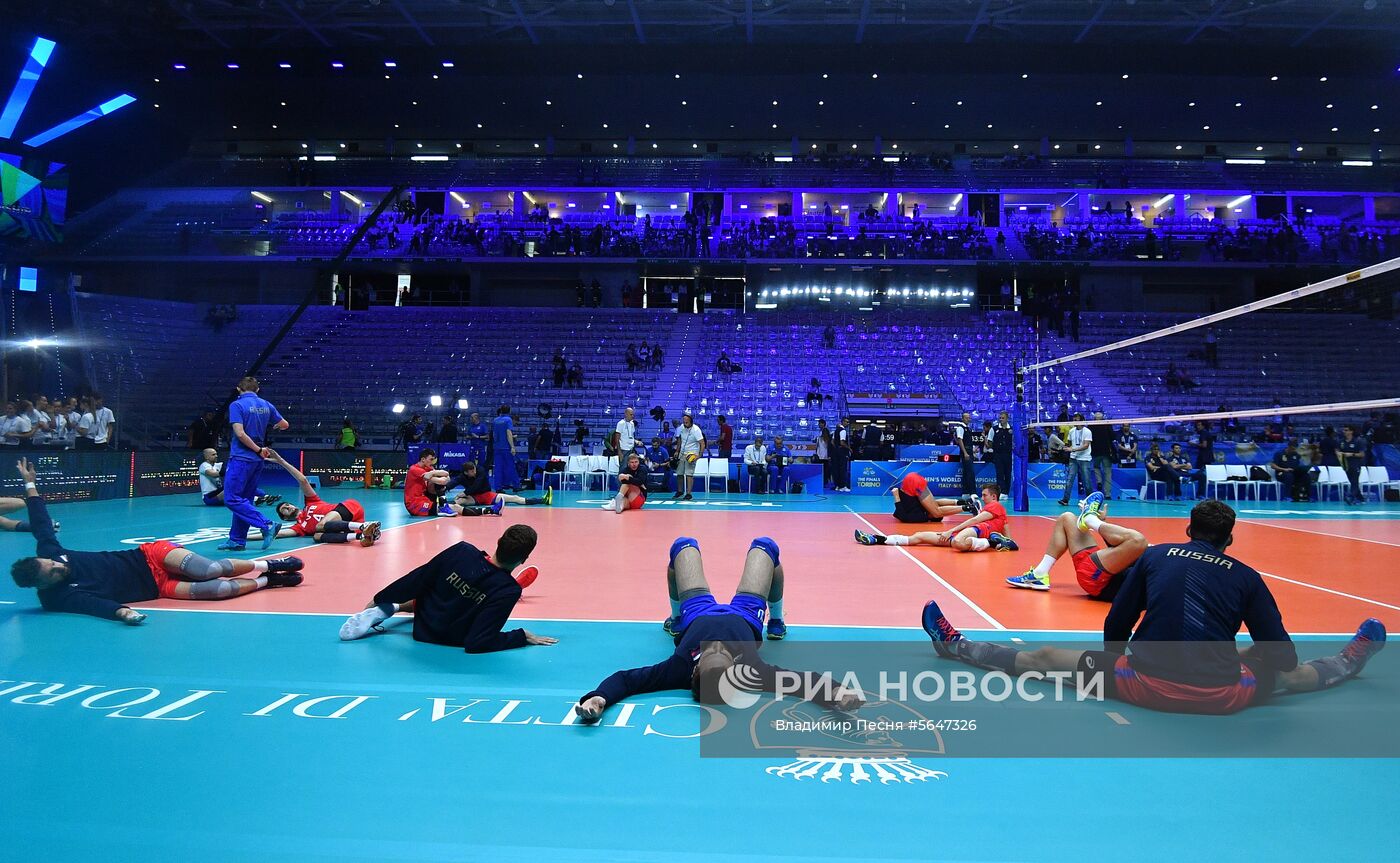 Волейбол. Чемпионат мира. Мужчины. Матч Бразилия - Россия