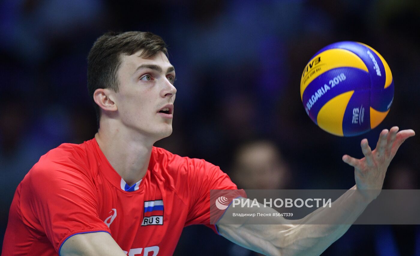 Волейбол. Чемпионат мира. Мужчины. Матч Бразилия - Россия