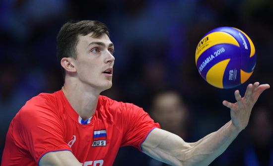 Волейбол. Чемпионат мира. Мужчины. Матч Бразилия - Россия