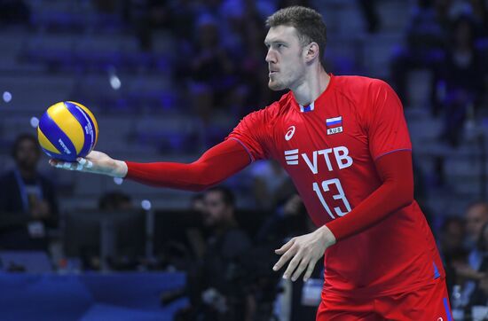 Волейбол. Чемпионат мира. Мужчины. Матч Бразилия - Россия