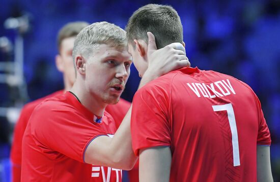 Волейбол. Чемпионат мира. Мужчины. Матч Бразилия - Россия