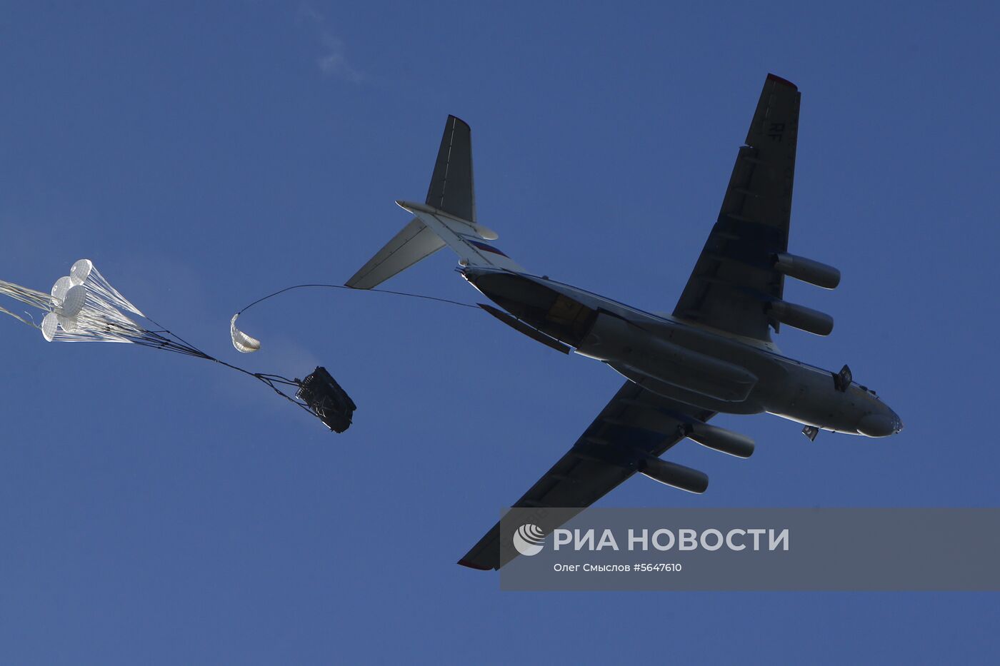 Тактические учения с десантированием в Костромской области
