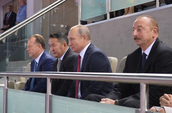 Рабочий визит президента РФ В. Путина в Азербайджан