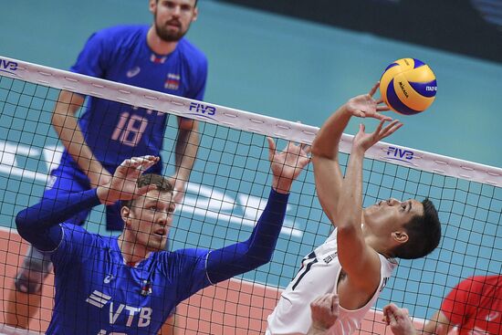 Волейбол. Чемпионат мира. Мужчины. Матч США - Россия