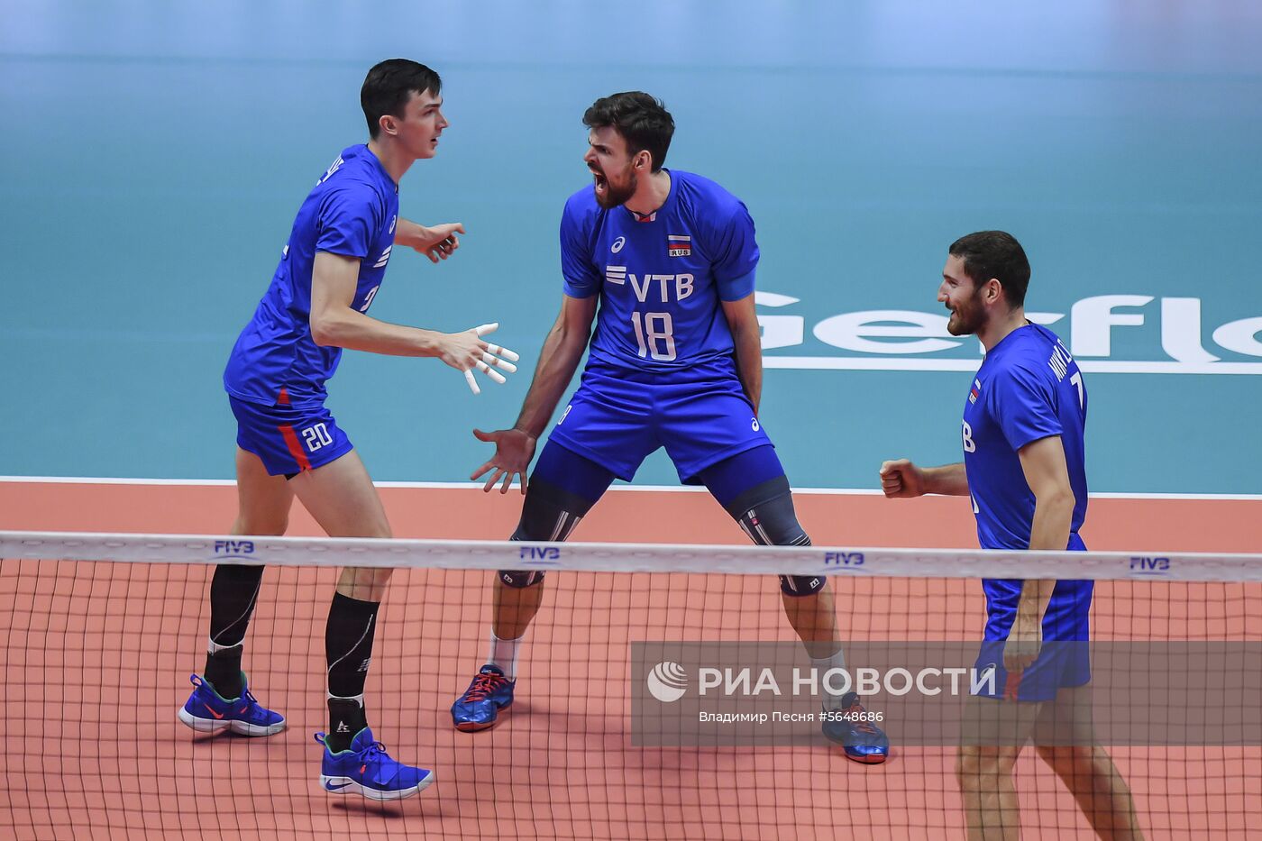 Волейбол. Чемпионат мира. Мужчины. Матч США - Россия