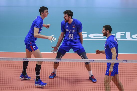 Волейбол. Чемпионат мира. Мужчины. Матч США - Россия