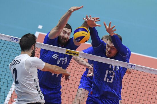 Волейбол. Чемпионат мира. Мужчины. Матч США - Россия