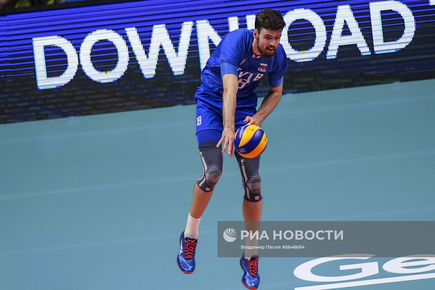 Волейбол. Чемпионат мира. Мужчины. Матч США - Россия