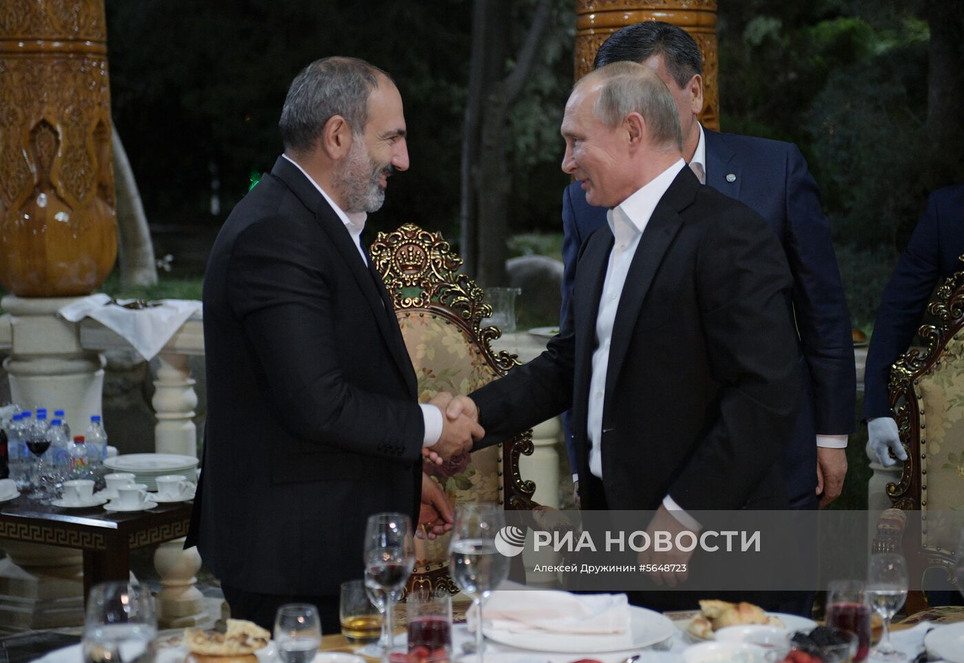 Рабочий визит президента РФ В. Путина в Таджикистан
