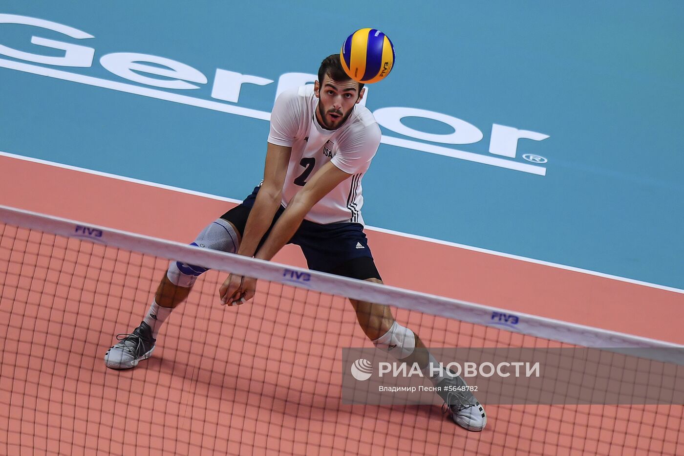 Волейбол. Чемпионат мира. Мужчины. Матч США - Россия