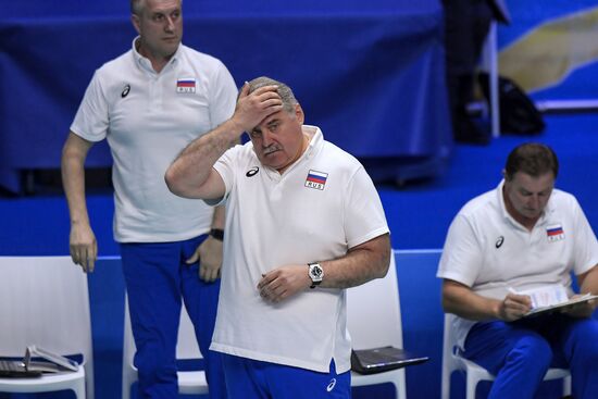 Волейбол. Чемпионат мира. Мужчины. Матч США - Россия