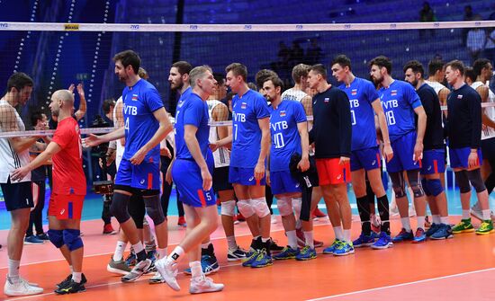 Волейбол. Чемпионат мира. Мужчины. Матч США - Россия