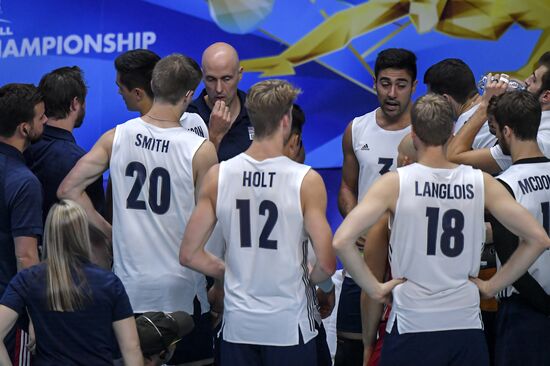 Волейбол. Чемпионат мира. Мужчины. Матч США - Россия