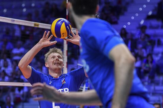 Волейбол. Чемпионат мира. Мужчины. Матч США - Россия