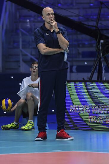 Волейбол. Чемпионат мира. Мужчины. Матч США - Россия