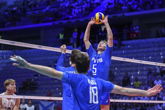 Волейбол. Чемпионат мира. Мужчины. Матч США - Россия