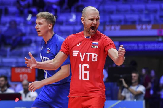 Волейбол. Чемпионат мира. Мужчины. Матч США - Россия