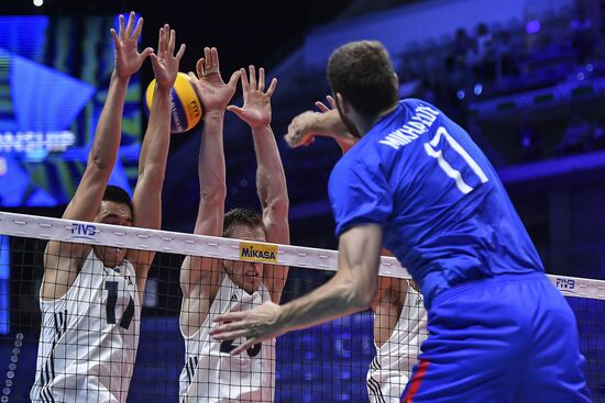 Волейбол. Чемпионат мира. Мужчины. Матч США - Россия