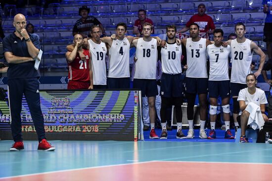 Волейбол. Чемпионат мира. Мужчины. Матч США - Россия