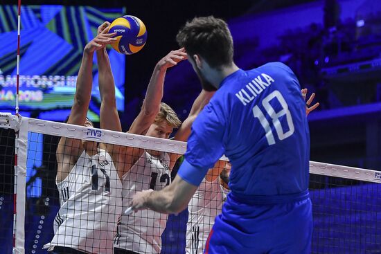 Волейбол. Чемпионат мира. Мужчины. Матч США - Россия