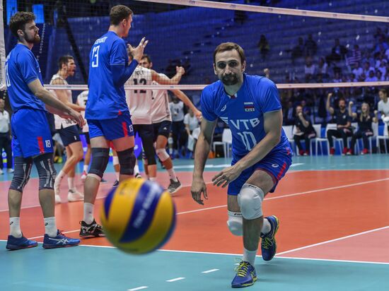 Волейбол. Чемпионат мира. Мужчины. Матч США - Россия