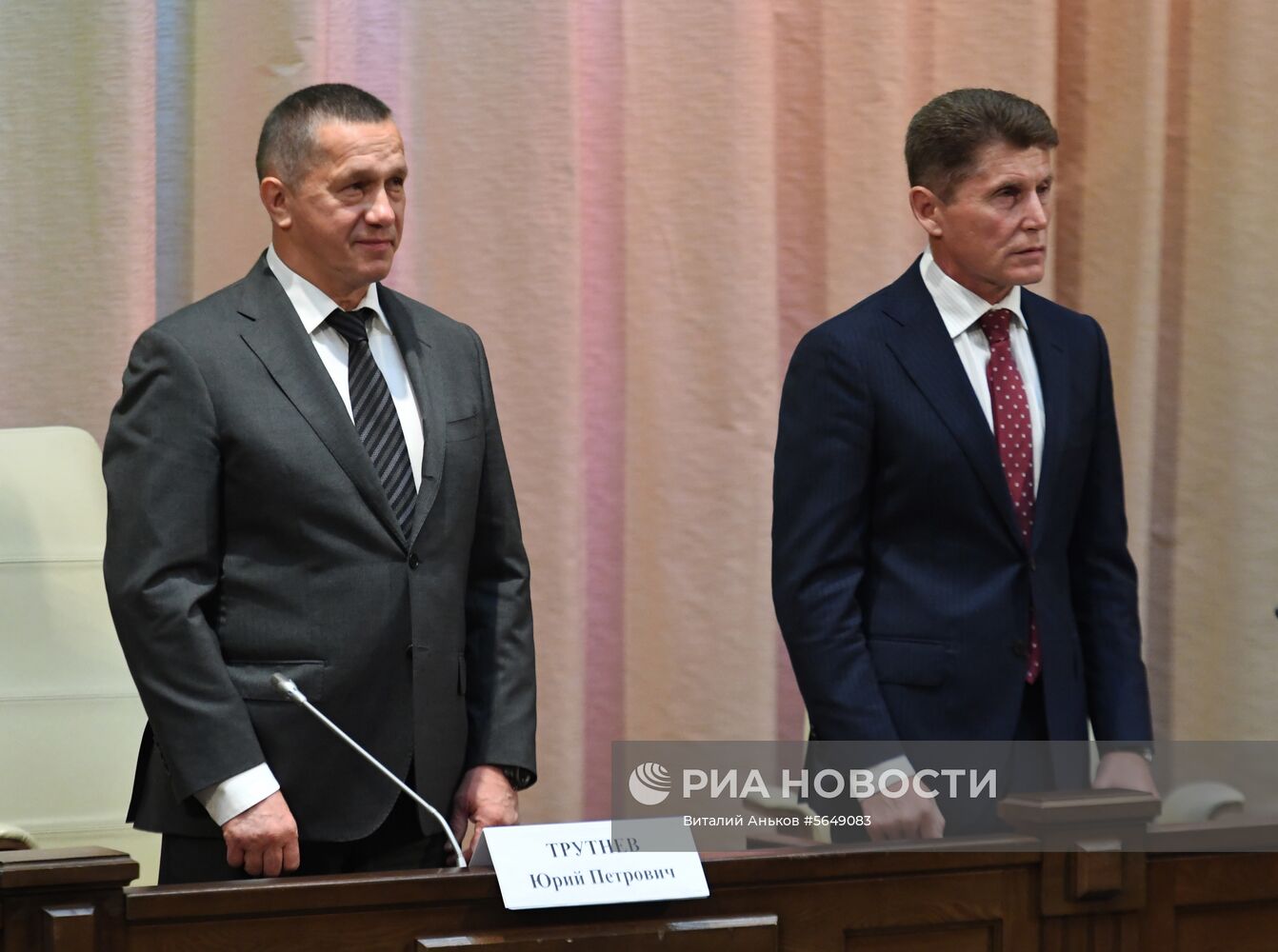 Представление нового врио губернатора Приморья О. Кожемяко