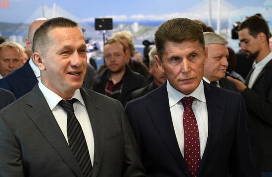 Представление нового врио губернатора Приморья О. Кожемяко