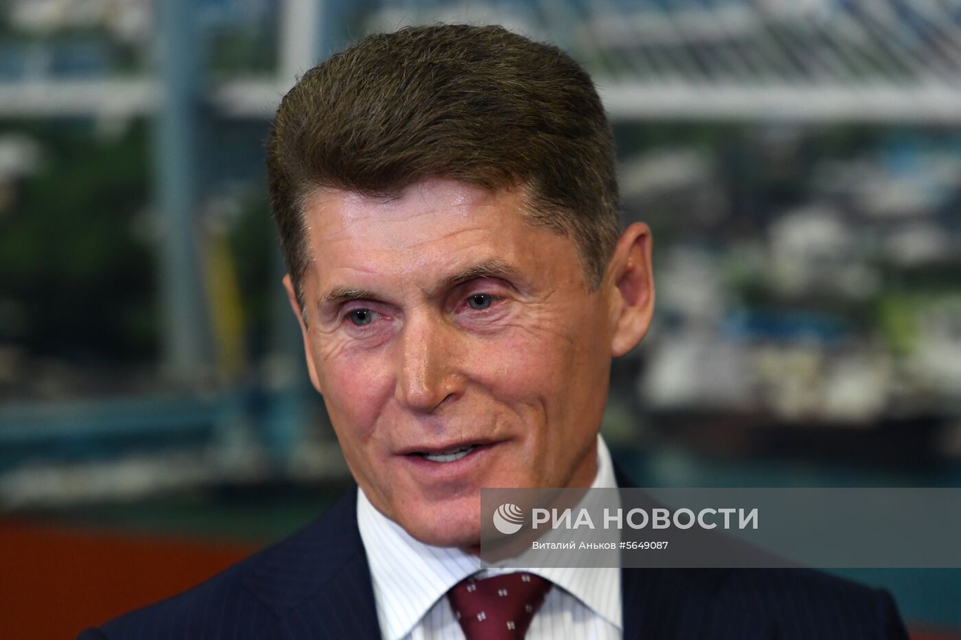 Представление нового врио губернатора Приморья О. Кожемяко