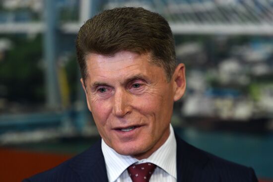 Представление нового врио губернатора Приморья О. Кожемяко