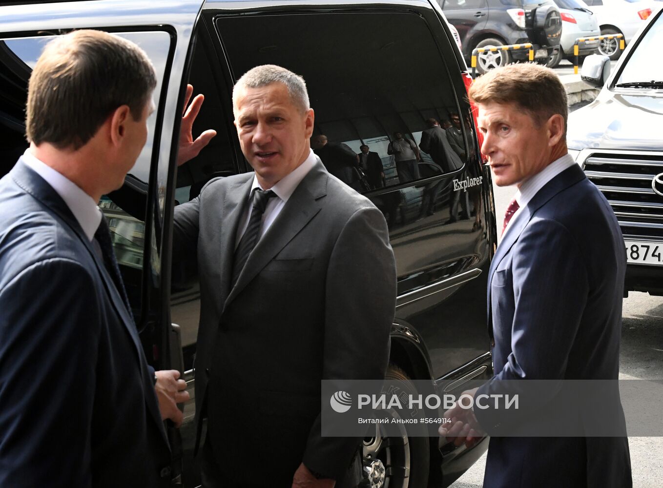 Представление нового врио губернатора Приморья О. Кожемяко