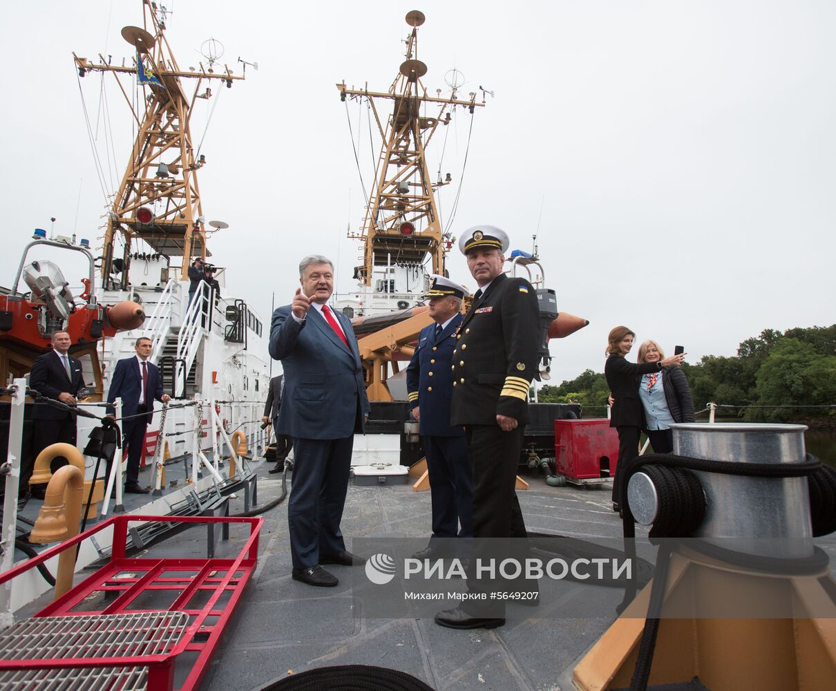 Передача Украине катеров береговой охраны класса "Island"