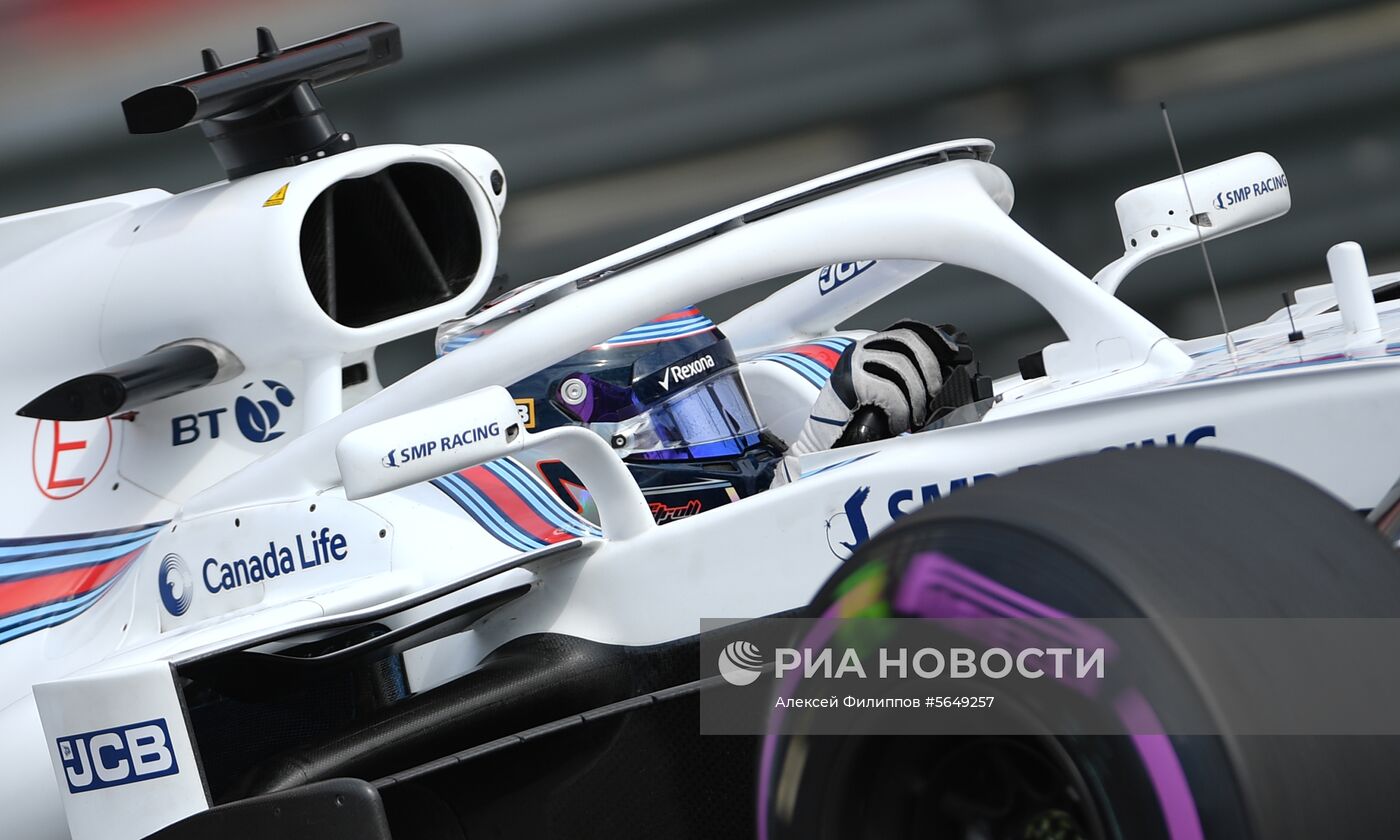 Автоспорт. Формула-1. Гран-при России. Свободные заезды. Первая сессия