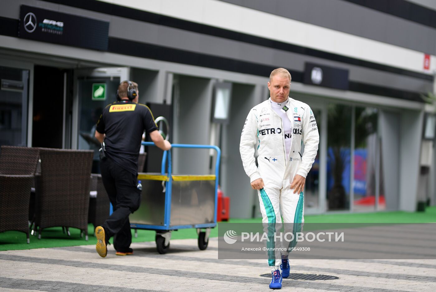 Автоспорт. Формула-1. Гран-при России. Свободные заезды. Первая сессия