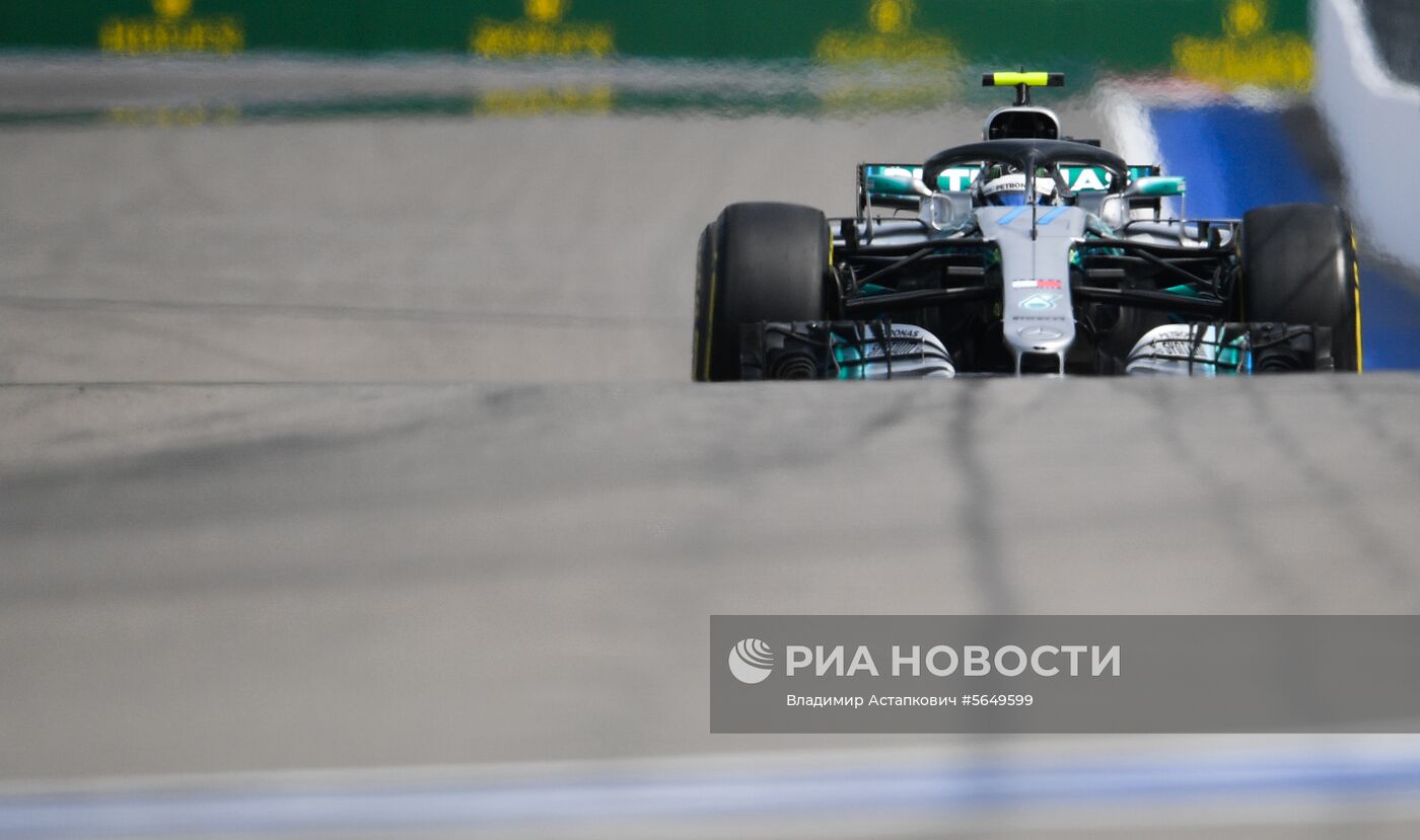 Автоспорт. Формула-1. Гран-при России. Свободные заезды. Первая сессия