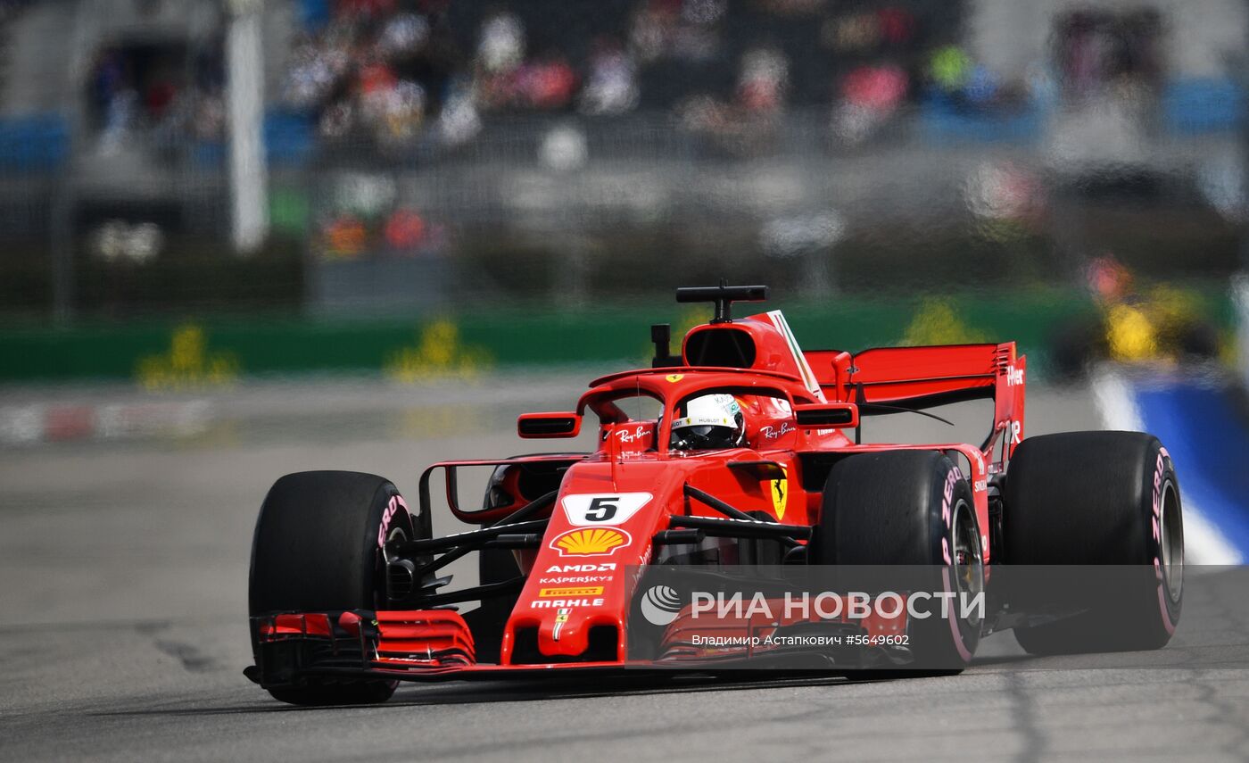 Автоспорт. Формула-1. Гран-при России. Свободные заезды. Первая сессия