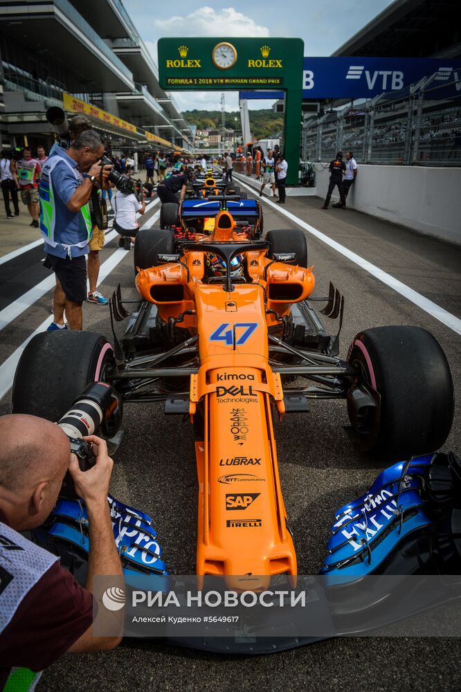 Автоспорт. Формула-1. Гран-при России. Свободные заезды. Первая сессия