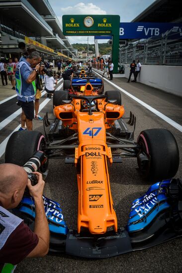 Автоспорт. Формула-1. Гран-при России. Свободные заезды. Первая сессия